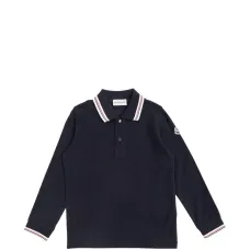 Поло с нашивкой-логотипом