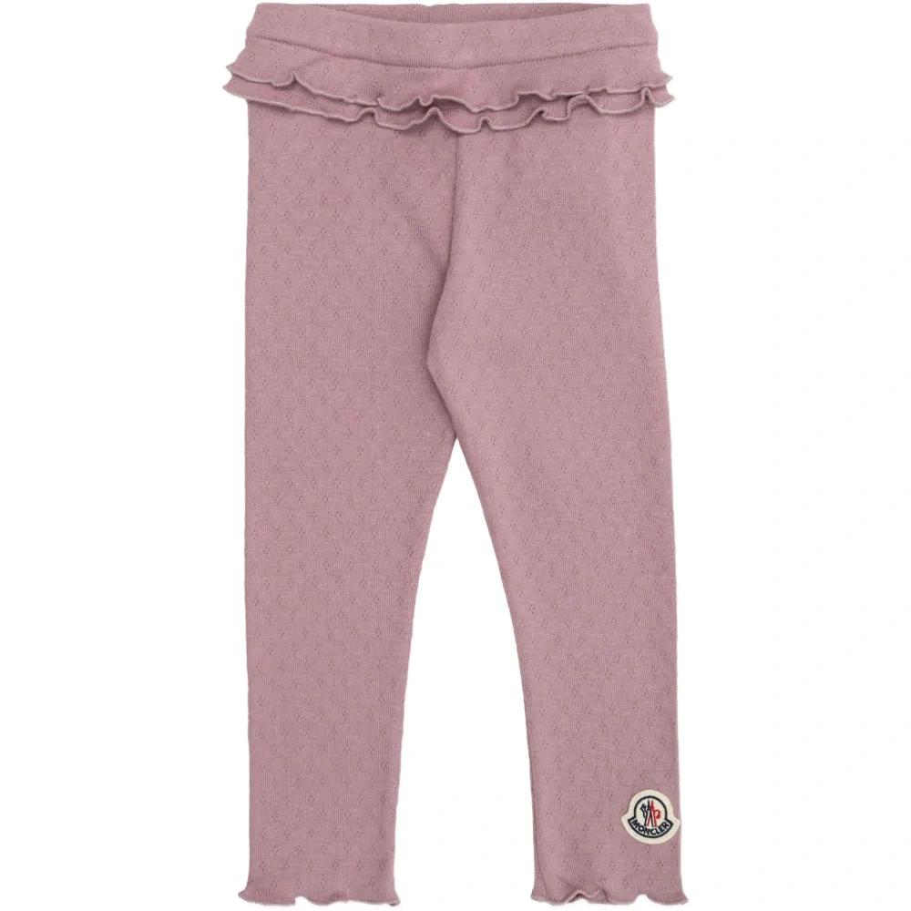 Леггинсы с нашивкой-логотипом