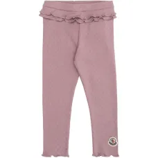 Леггинсы с нашивкой-логотипом