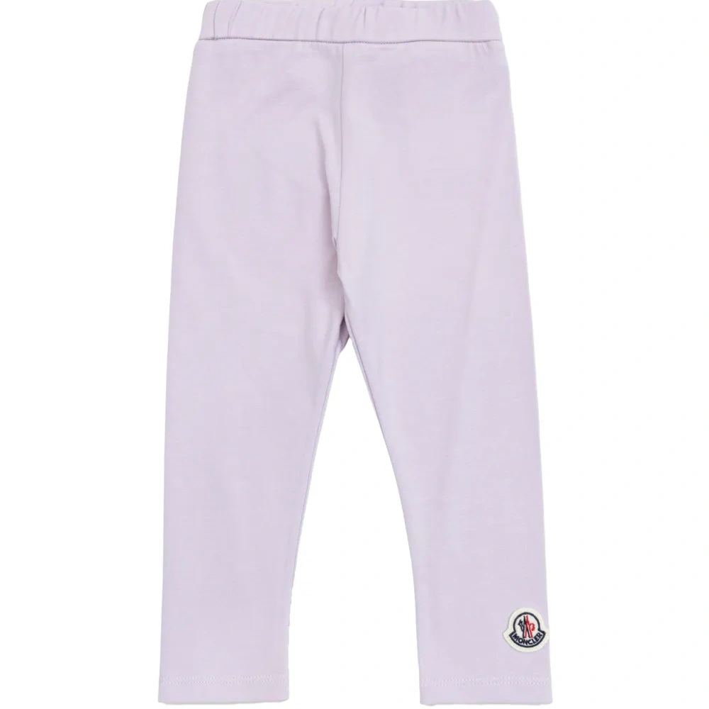 Леггинсы с нашивкой-логотипом