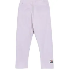 Леггинсы с нашивкой-логотипом