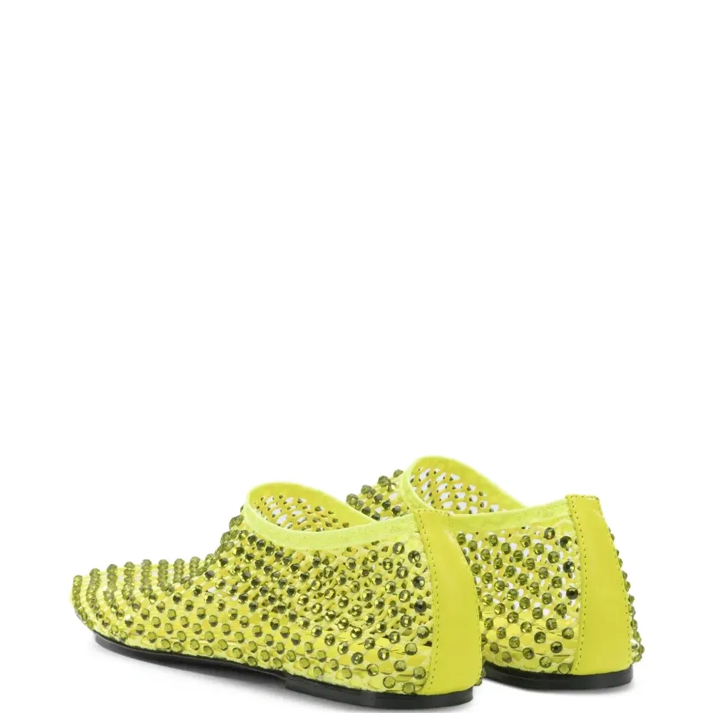 Балетки с украшениями