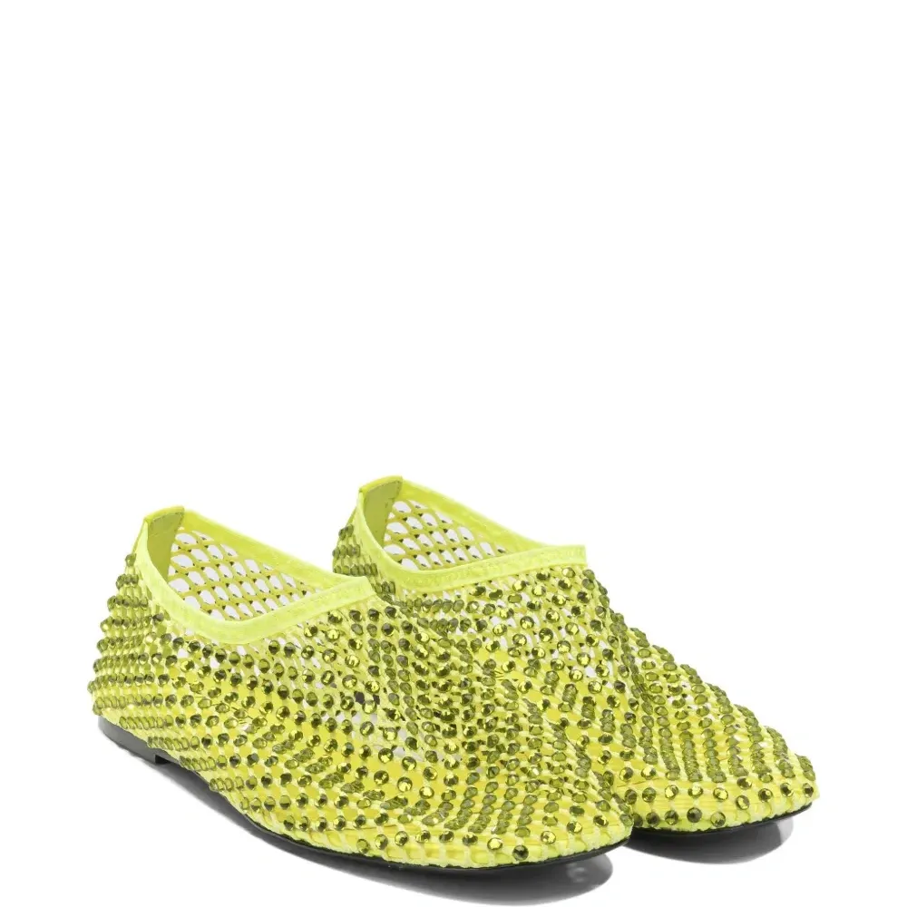 Балетки с украшениями