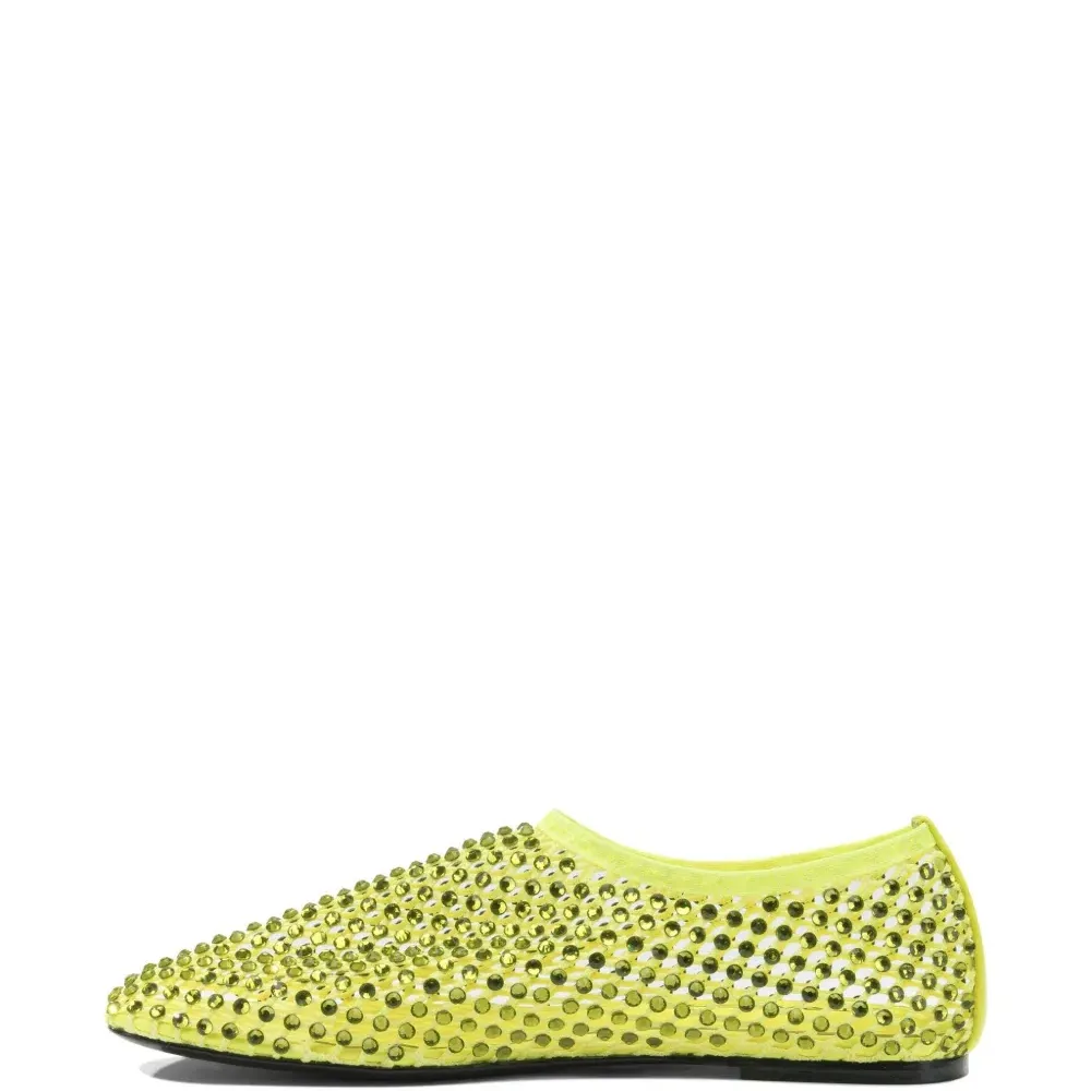 Балетки с украшениями