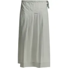 Плиссированная макси-юбка на эластичном поясе