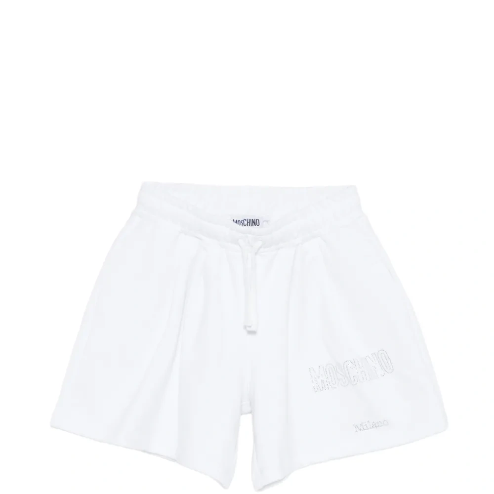 Шорты с логотипом и завязками