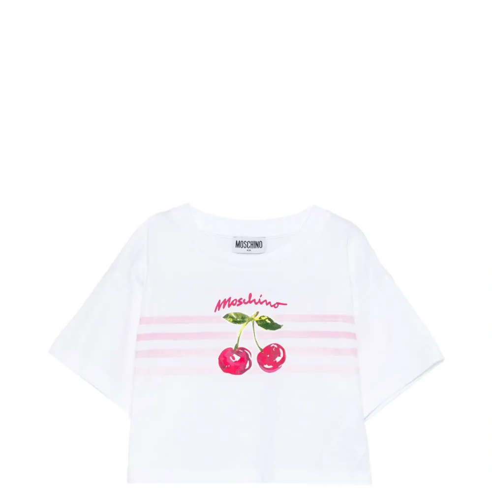 Футболка с принтом вишни