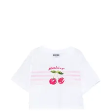 Футболка с принтом вишни