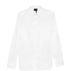 Рубашка с вышитым логотипом