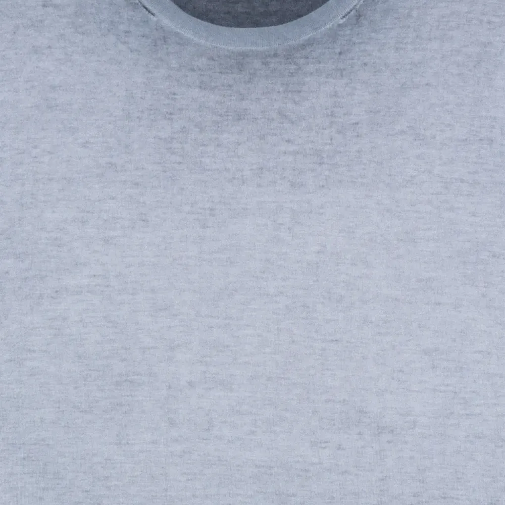 Джемпер с длинными рукавами и круглым вырезом