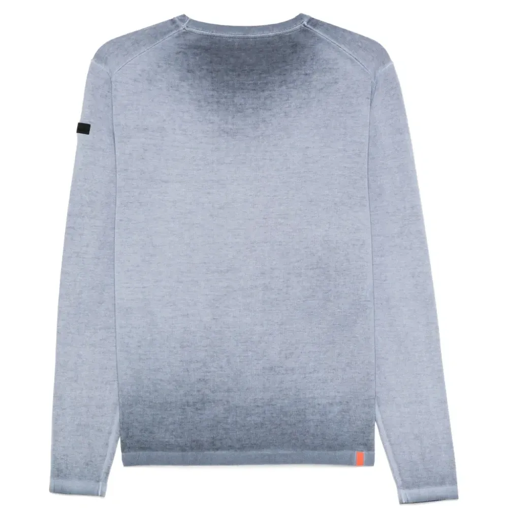 Джемпер с длинными рукавами и круглым вырезом