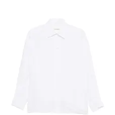 Хлопковая белая рубашка