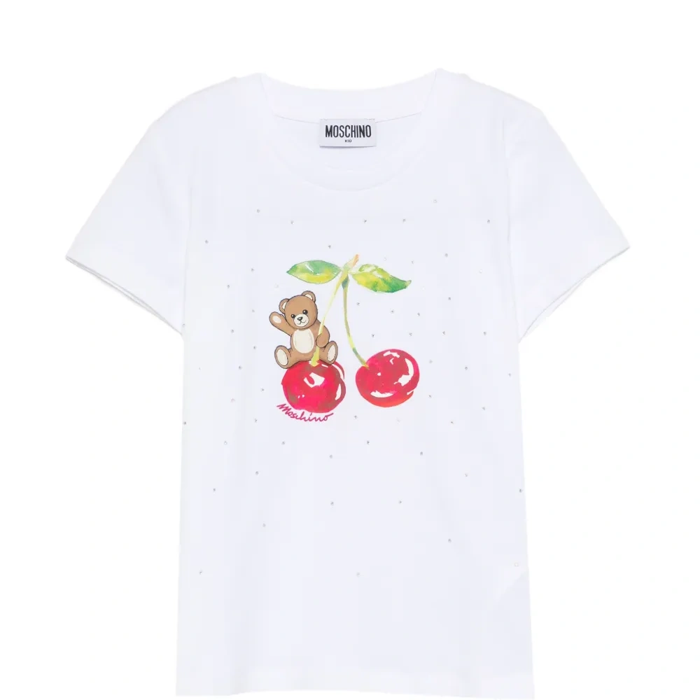 Футболка с принтом вишни