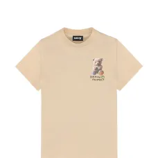 Футболка с принтом медвежонка