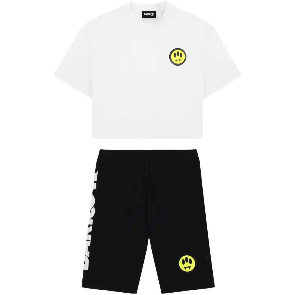 Спортивный костюм с футболкой с принтом