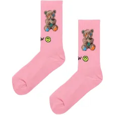 Хлопковые носки с начёсом