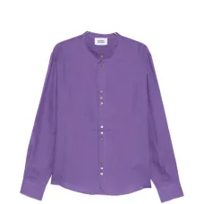 Рубашка с воротником на пуговицах