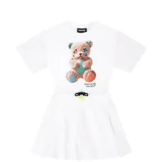 Платье из джерси с кулиской