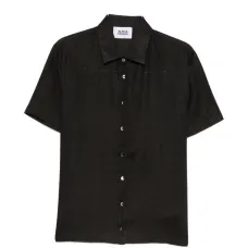 Рубашка с короткими рукавами на пуговицах