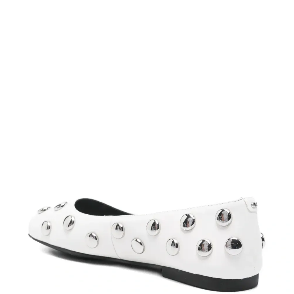 Балетки из кожи с заклёпками Matilda