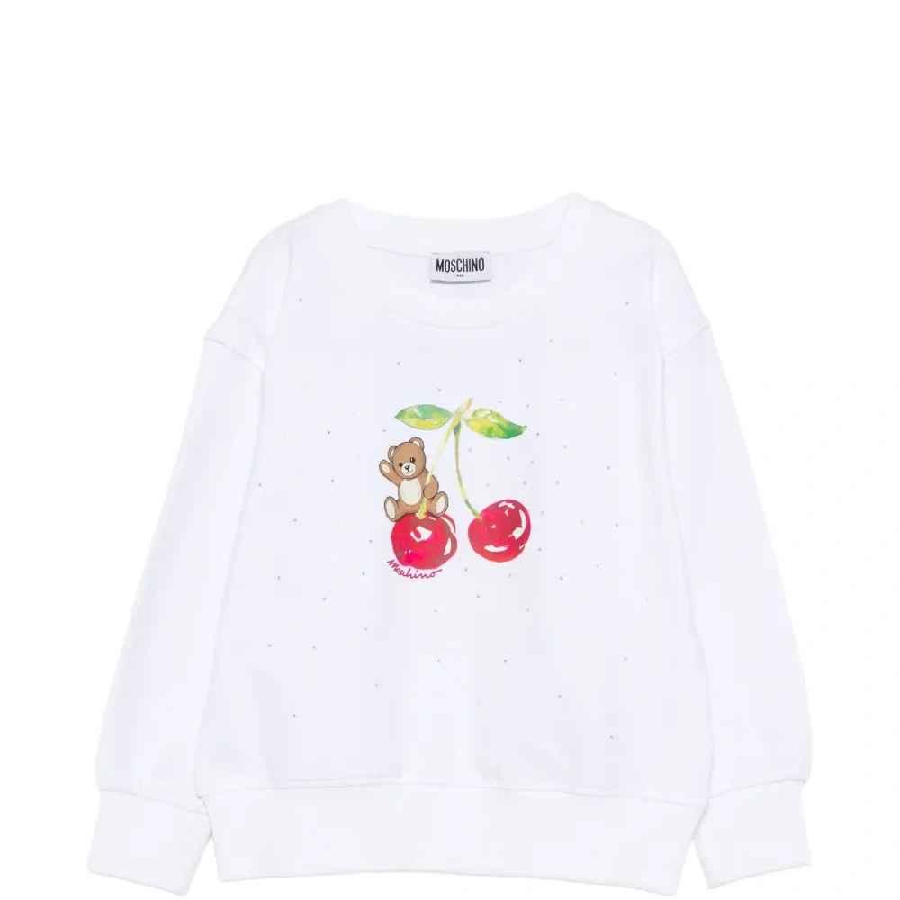 Свитшот с вишнёвым принтом