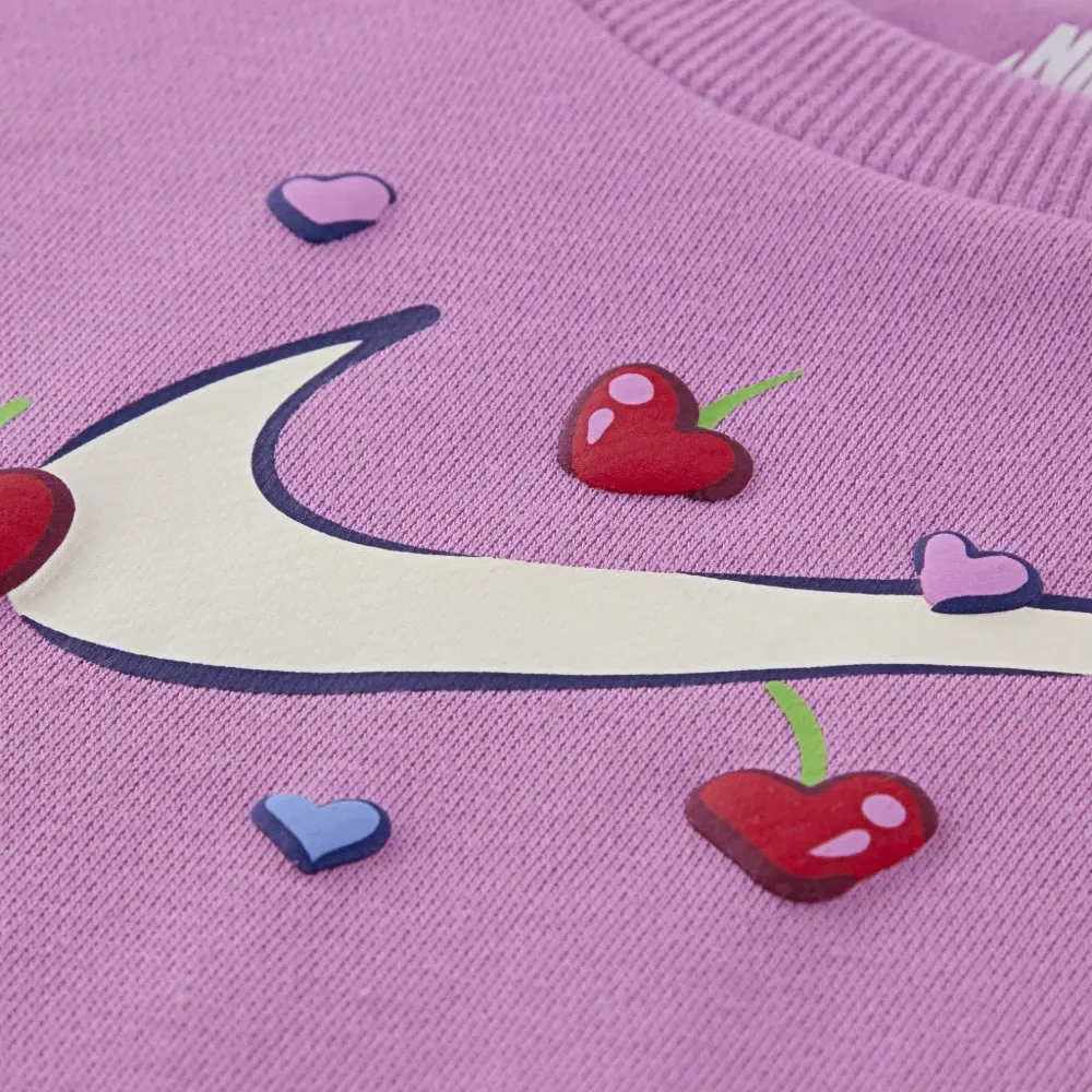 Комплект из брюк с вишневыми сердечками (набор из двух предметов)