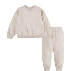 Базовый флисовый спортивный костюм с логотипом Базовый флисовый спортивный костюм с логотипом