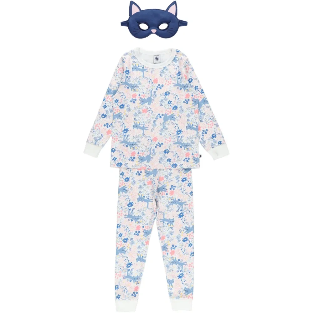 Пижама с цветочным принтом Mask (набор из трёх предметов)