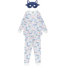 Пижама с цветочным принтом Mask (набор из трёх предметов)