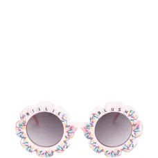 Солнцезащитные очки с цветочной оправой