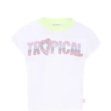 Футболка с короткими рукавами и принтом