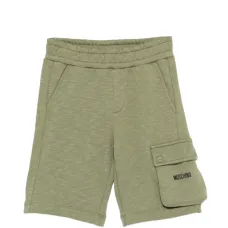 Карго-шорты с вышитым логотипом