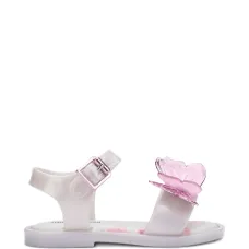 Босоножки с пряжкой в виде бабочки