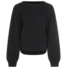 Свитшот с манжетами, укороченный