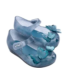 Балетки с ремешком-бабочкой