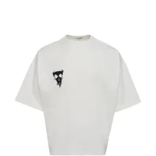 Футболка с круглым вырезом и короткими рукавами