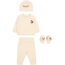 Детский комплект с аппликацией тигра (набор из трёх предметов)