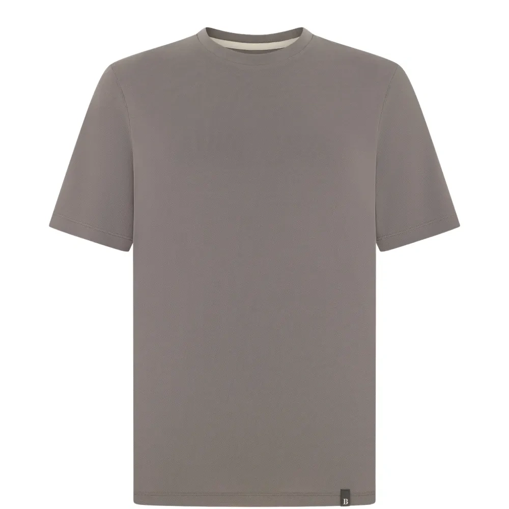 Футболка из пике с аппликацией