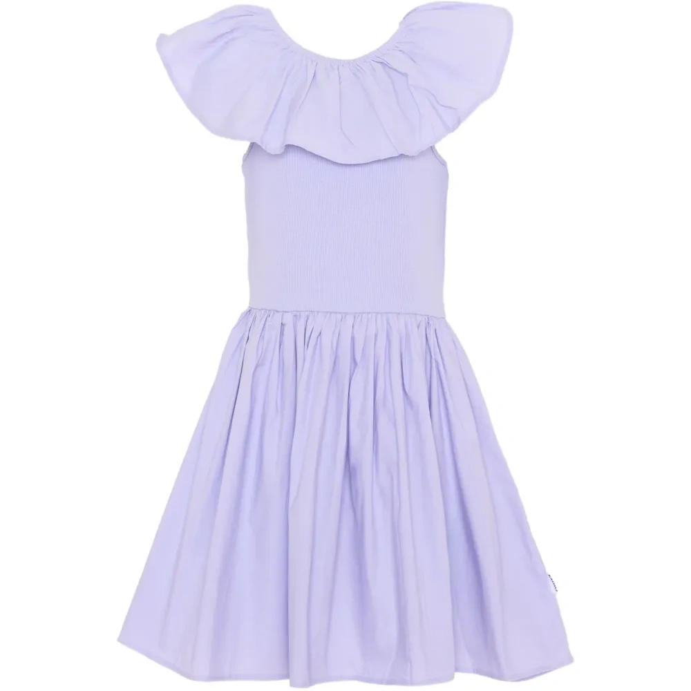 Платье с оборками