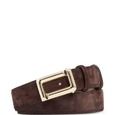 Замшевый кожаный ремень Angele