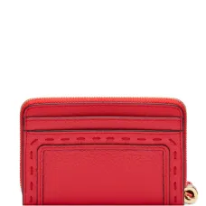 Кошелек на молнии с кисточкой