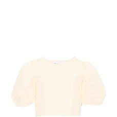 Футболка с пышными рукавами