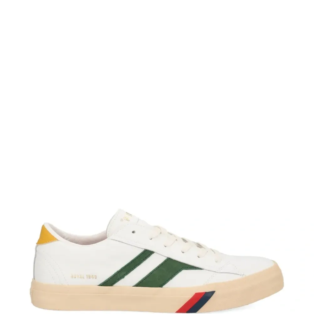 Кожаные кроссовки Royal Classic в полоску Кожаные кроссовки Royal Classic в полоску