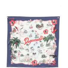 Шарф с цветочным принтом Шарф с цветочным принтом