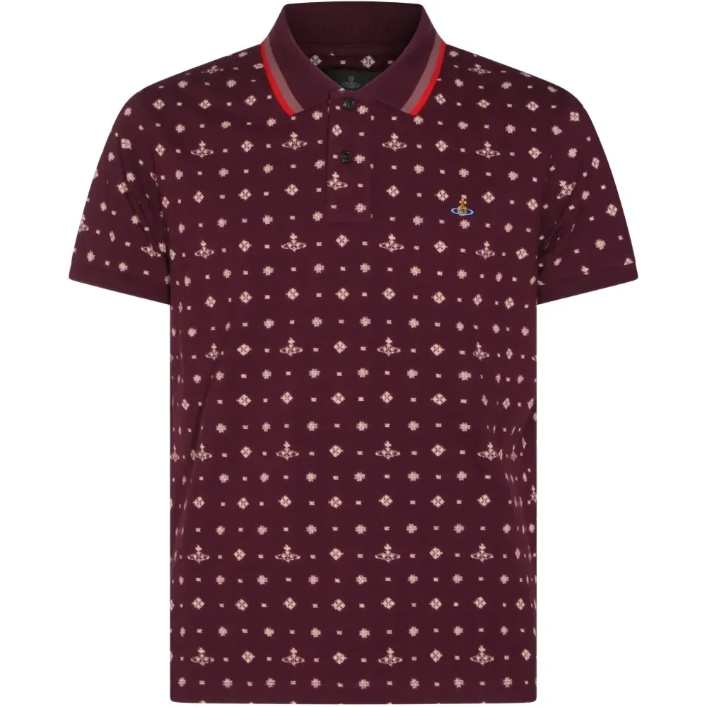 Поло с принтом "Орб"