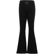 Брюки с нашивкой-логотипом