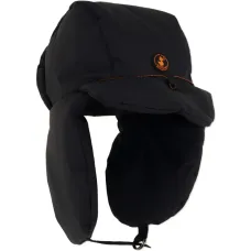 Шапка с ушками и логотипом