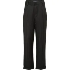 Брюки в полоску с шлёвками для ремня