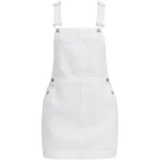 Сарафан цвета фаун с накладным карманом