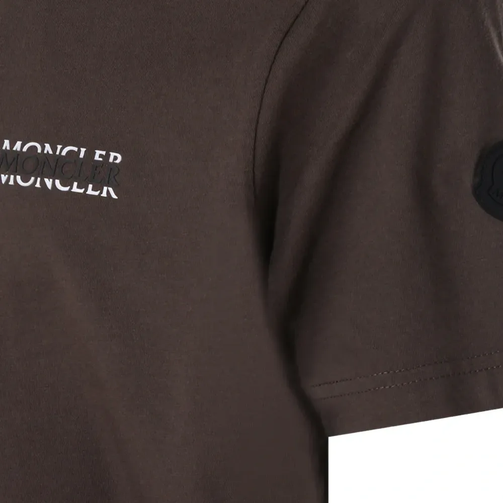 Футболка с принтом логотипа